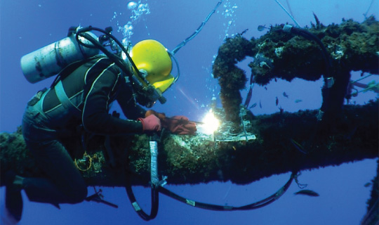 Underwater Cutting & Welding